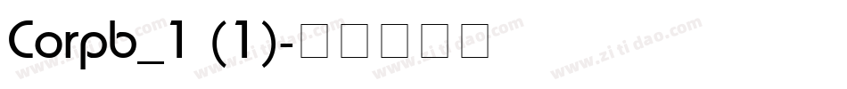 Corpb_1 (1)字体转换